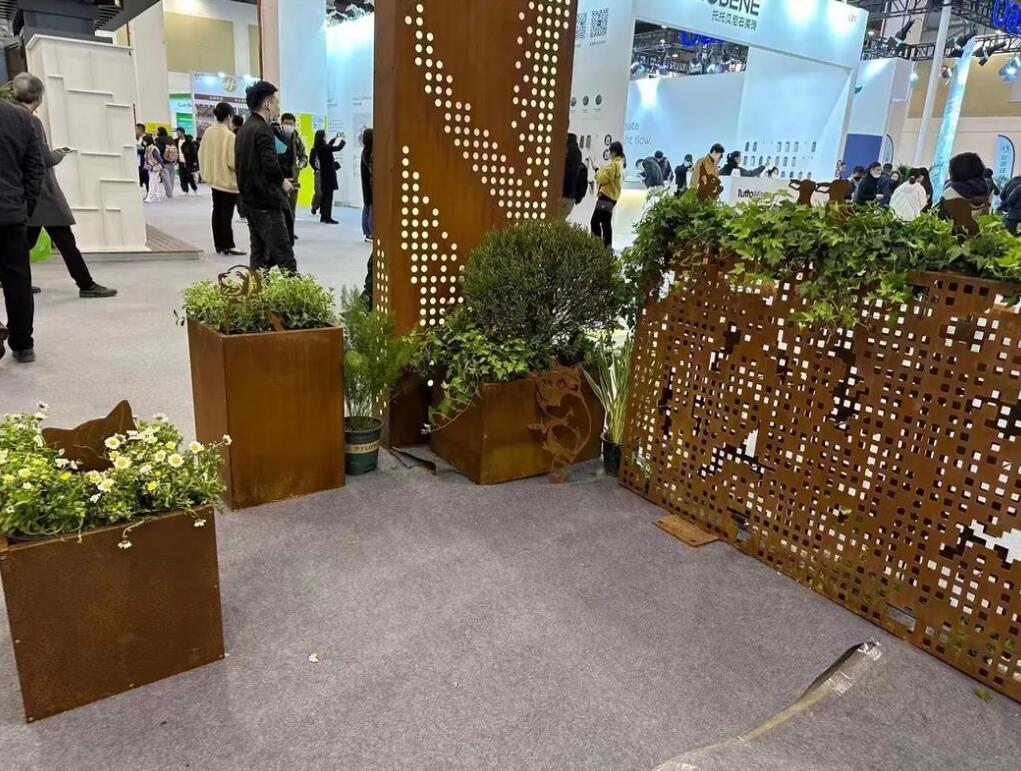 双鸭山耐候钢花箱